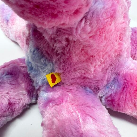 Build a Bear Workshop Octo-Fun Octopus Plush Pink Blue Swirl 2014 Stuffed Animal - Picture 5 of 11